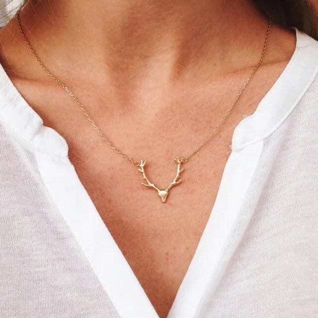 17KM Vintage Gold Round Necklaces Coin Necklaces For Women Girl Long Coin Pendant & Necklace 2019 Female Fashion Jewelry Gift