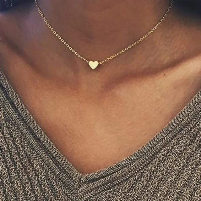 17KM Vintage Gold Round Necklaces Coin Necklaces For Women Girl Long Coin Pendant & Necklace 2019 Female Fashion Jewelry Gift