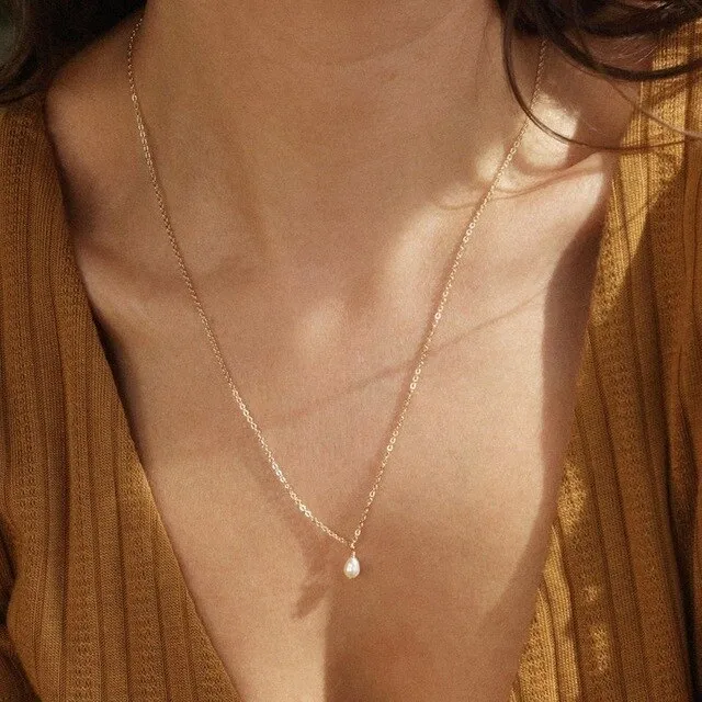 17KM Vintage Gold Round Necklaces Coin Necklaces For Women Girl Long Coin Pendant & Necklace 2019 Female Fashion Jewelry Gift