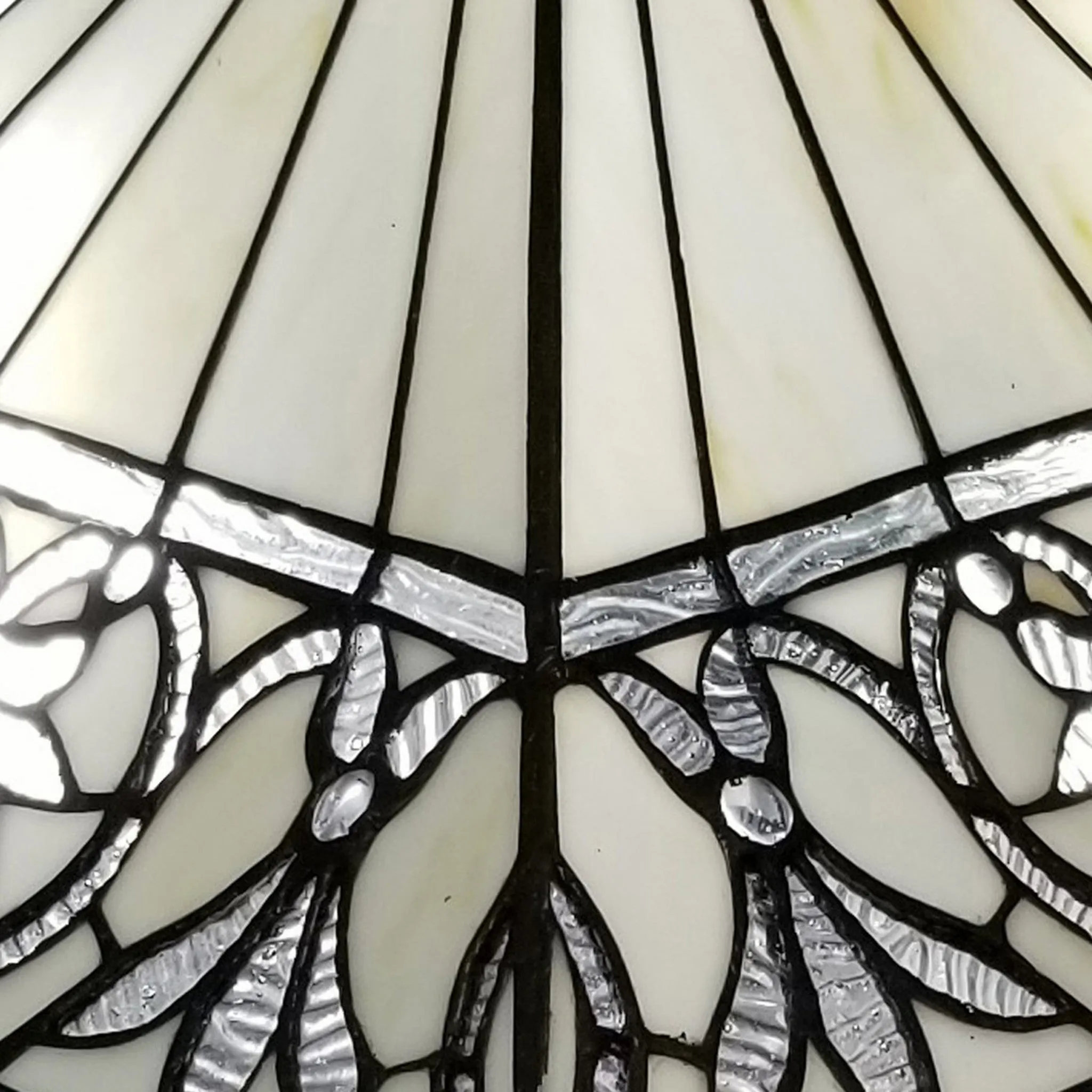23" Stained Glass Butterfly Two Light Mission Style Table Lamp By Homeroots