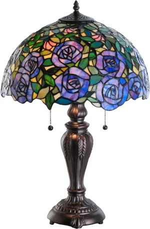 24"H Rosebush Table Lamp