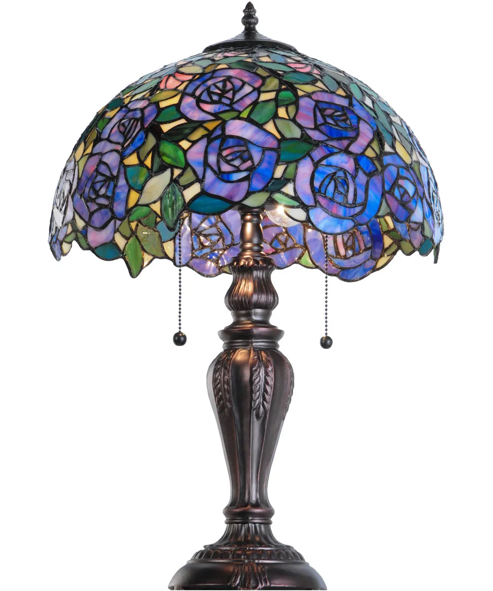 24"H Rosebush Table Lamp
