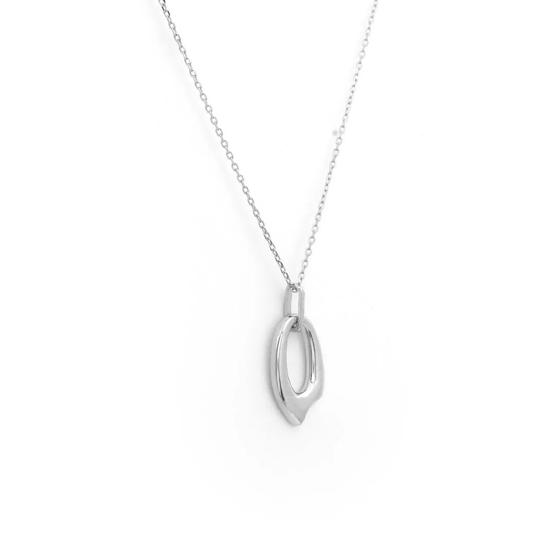 925 Sterling Silver Stunning Oval Chain