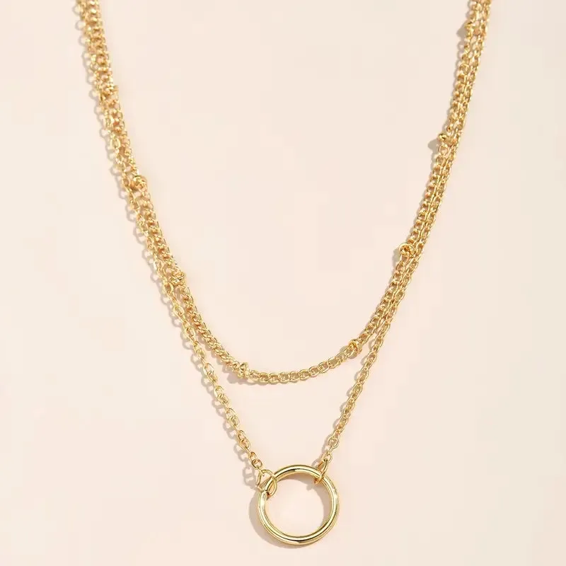 Adjustable Gold Necklace only at Bling & Bloom's Boutique | Dainty Multilayered Chain