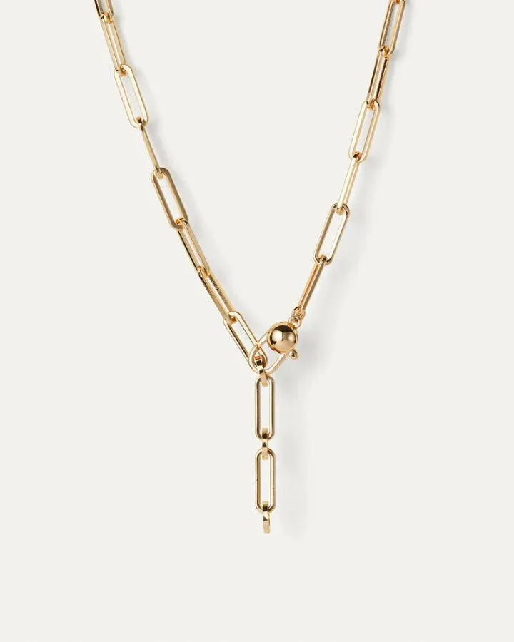 Andi Slim Gold Chain Necklace