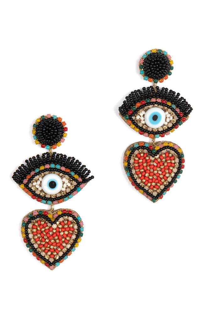 Audrina  Multi Color Earring