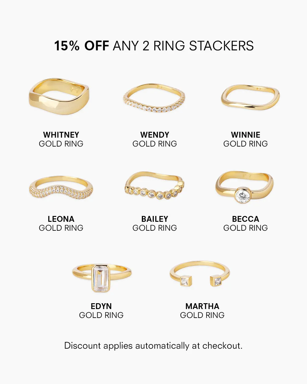Bailey Gold Ring