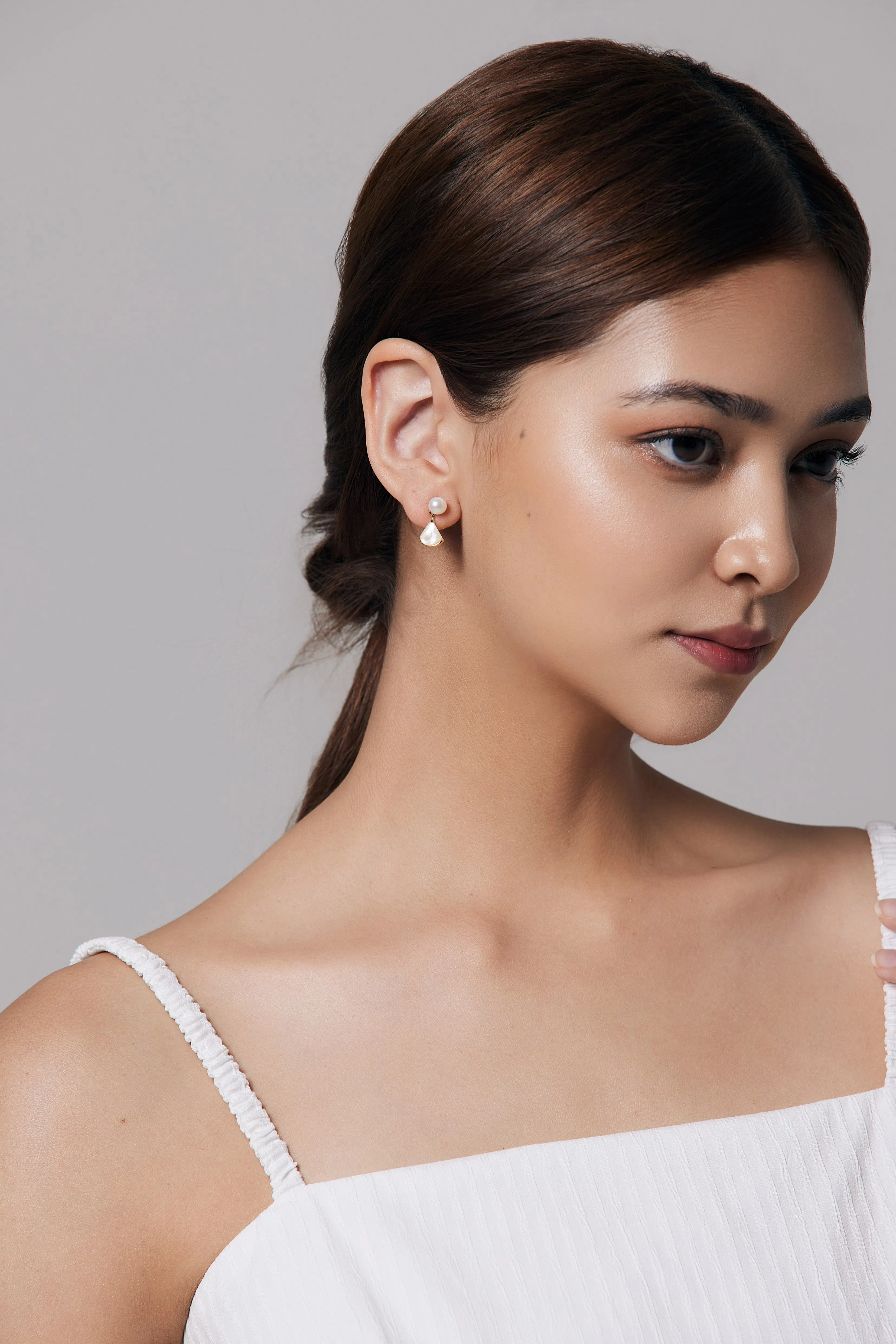 Baroque Pearl Earring