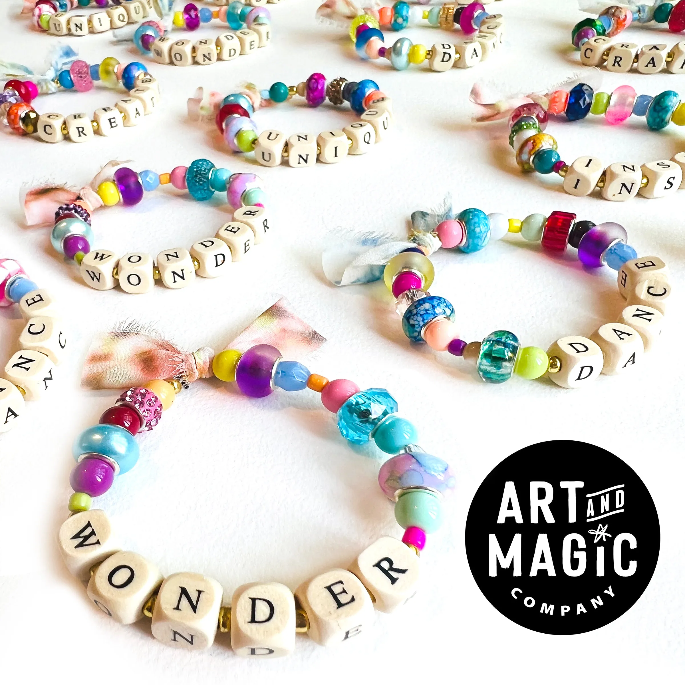 BE YOU Beaded Stretchy Bracelet