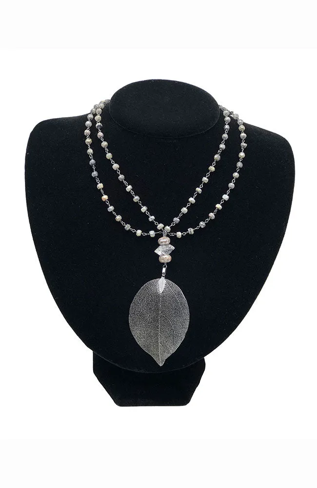 Black Leaf Sapphire or Lab