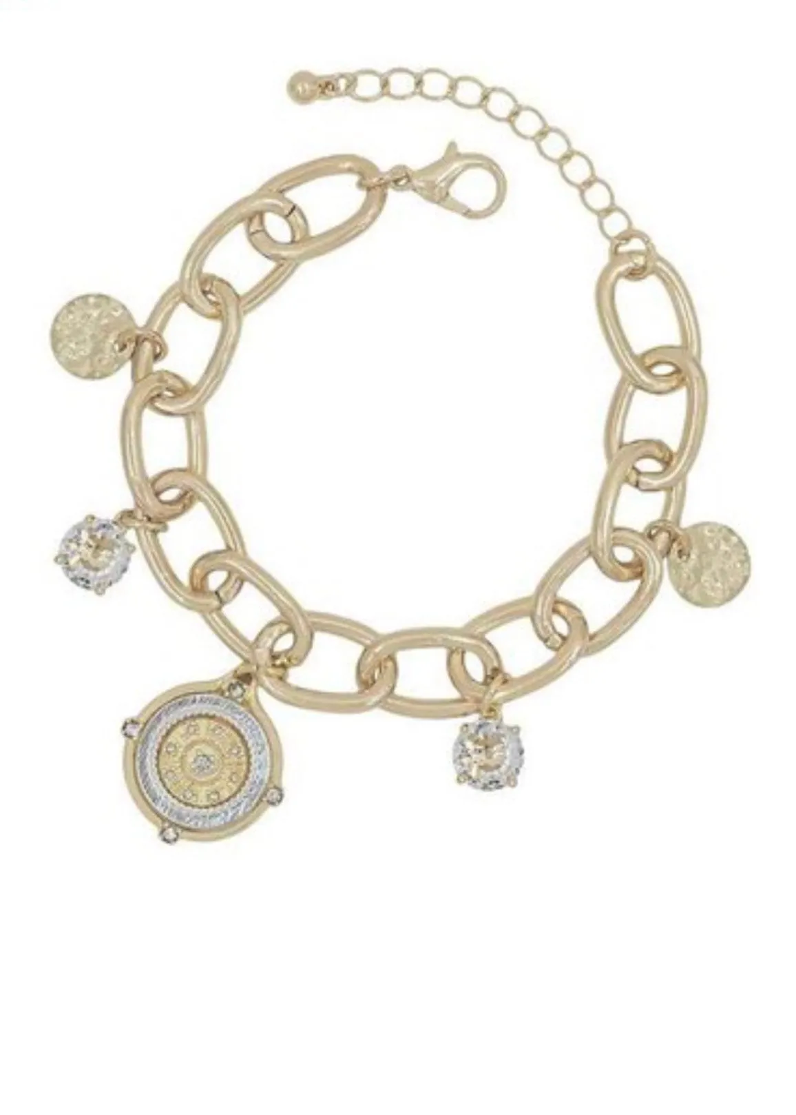 Bracelet Gold Charm