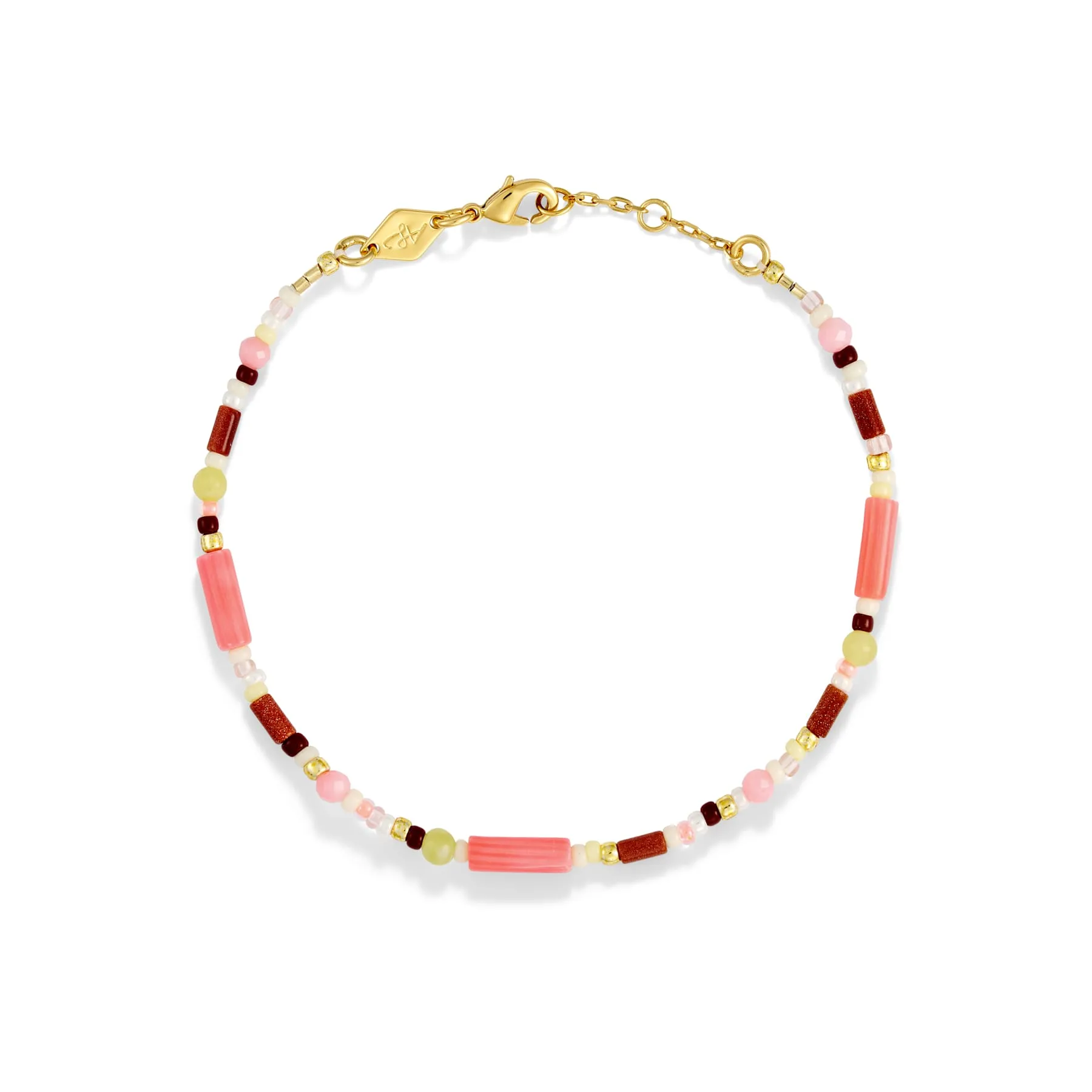 Candyfloss Bracelet, Teaberry