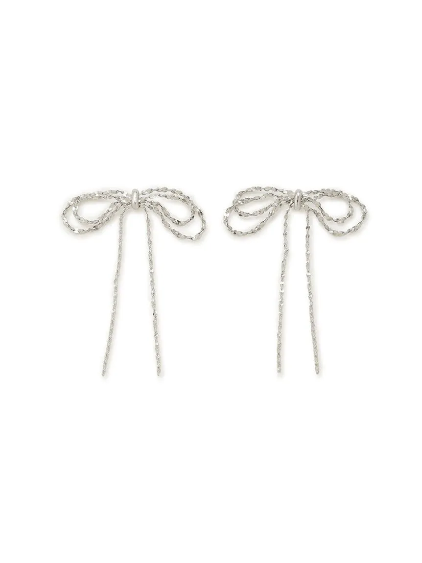 Chain Ribbon Earrings