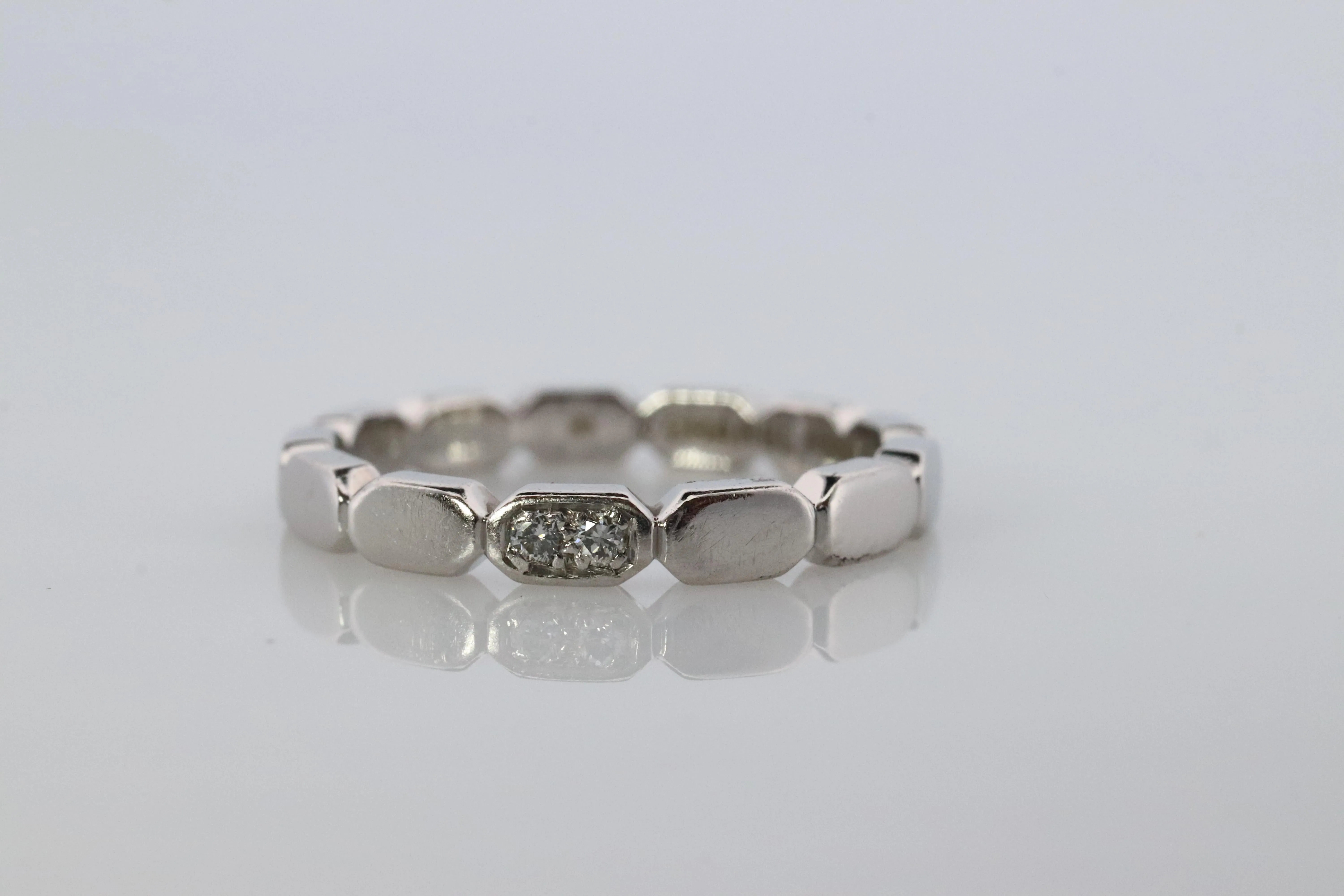 Chanel Ring. Genuine CHANEL Diamond PT950 Platinum Premiere Promes band