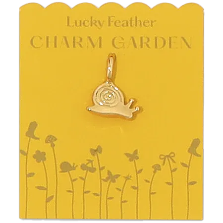 Charm Garden Snail Charm