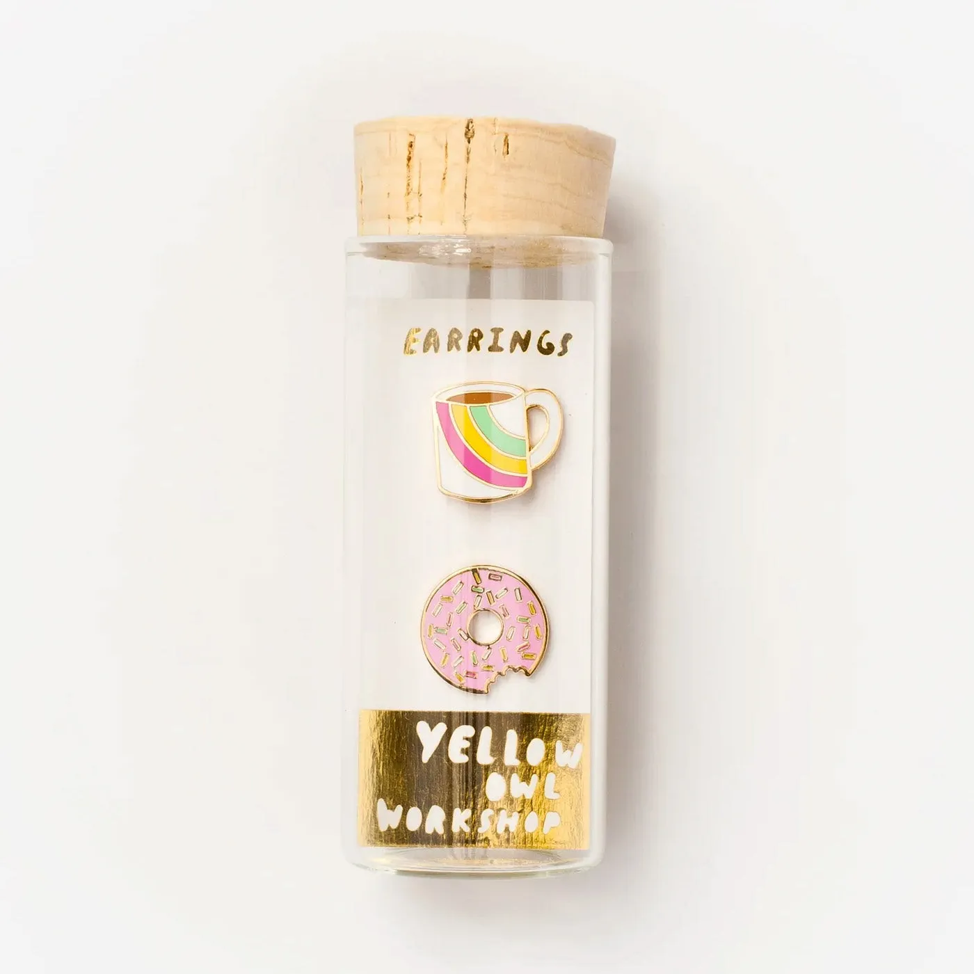 Coffee & Donut Earrings