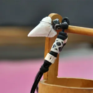 Collar Natural Shark Tooth Necklace Shark Tooth Pendant