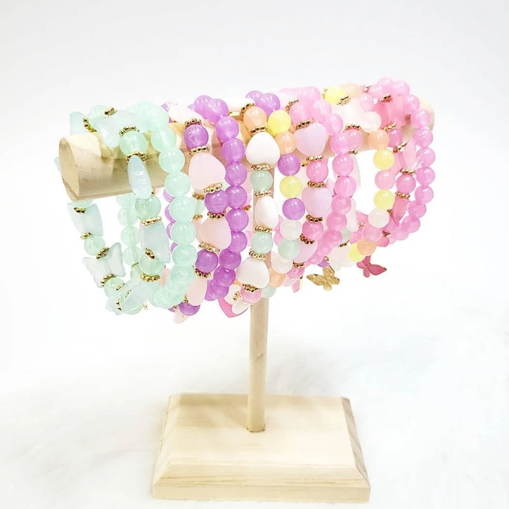 Colorful Glow In The Dark Bracelet Set, 2 pcs