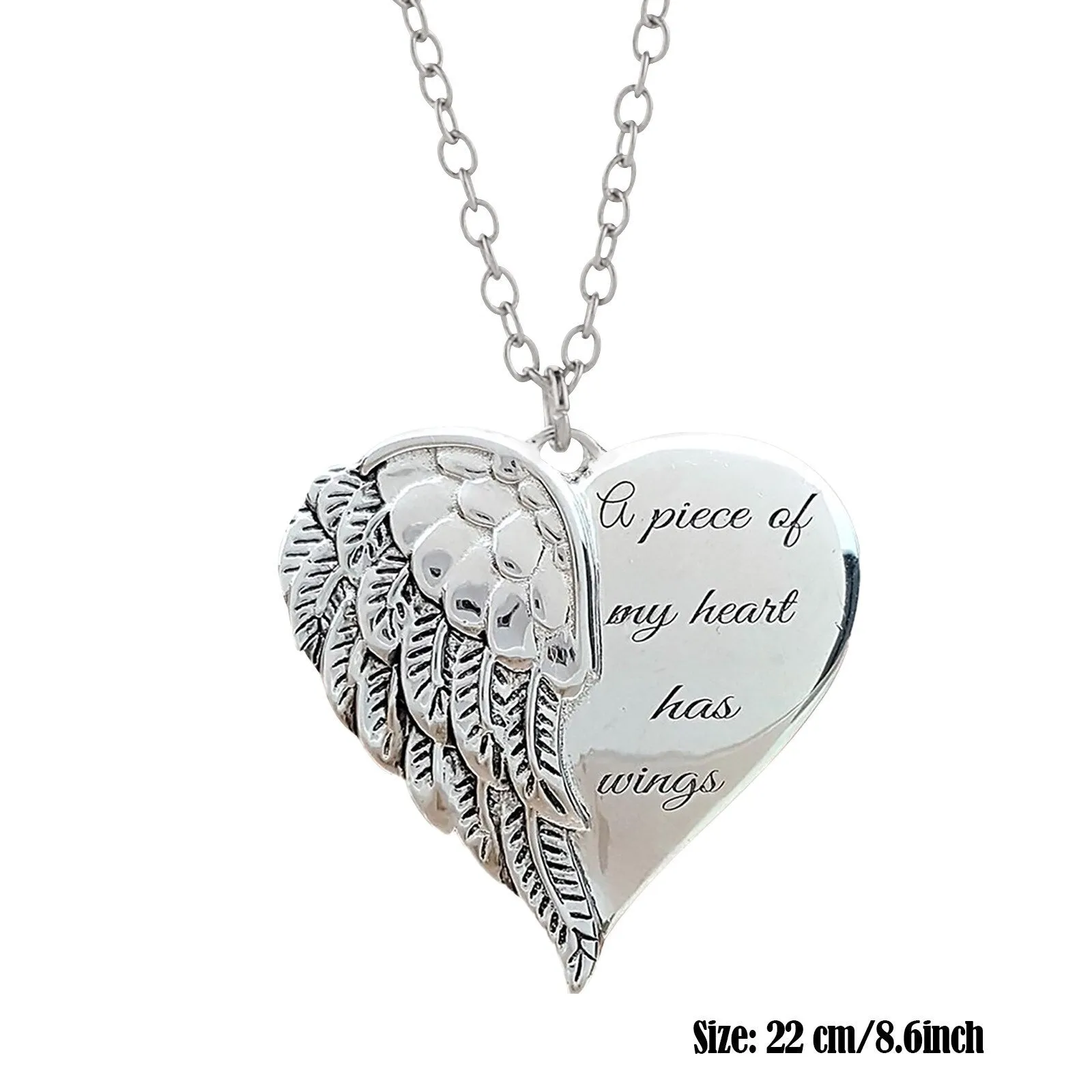 Creative Heart shaped Lettering Couple Necklace New Women's