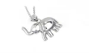 Crystal Elephant Necklace  for Women