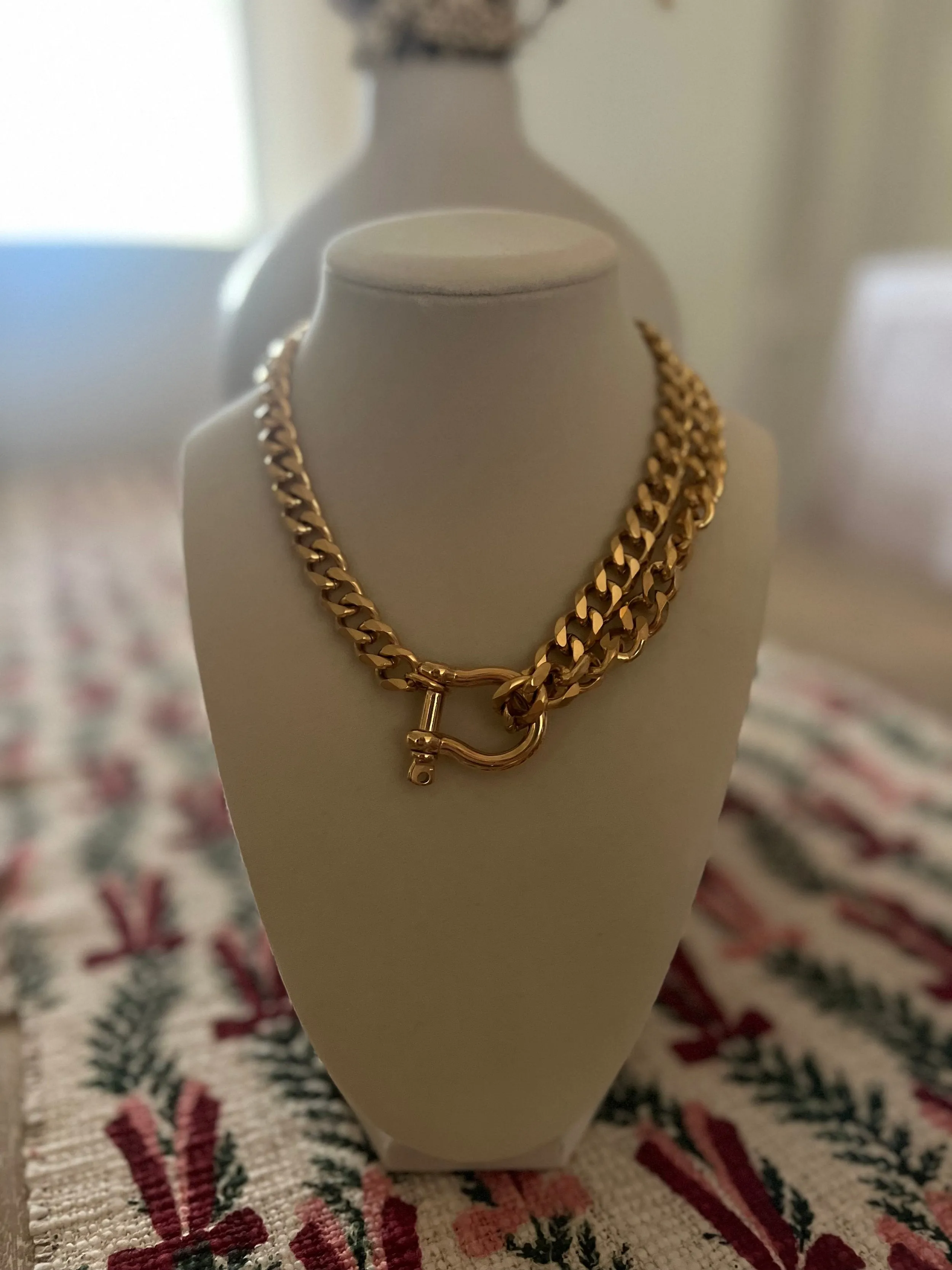 Cuban Chain Layered Necklace