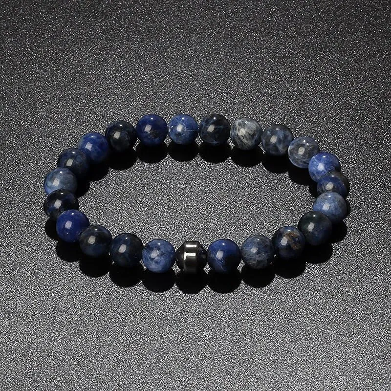 Cylinder Energy Bracelets Men Energy Natural Stone Bracelets for Women Prayer Jewelry Gift pulsera hombre