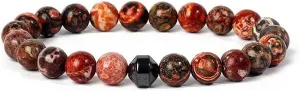 Cylinder Energy Bracelets Men Energy Natural Stone Bracelets for Women Prayer Jewelry Gift pulsera hombre