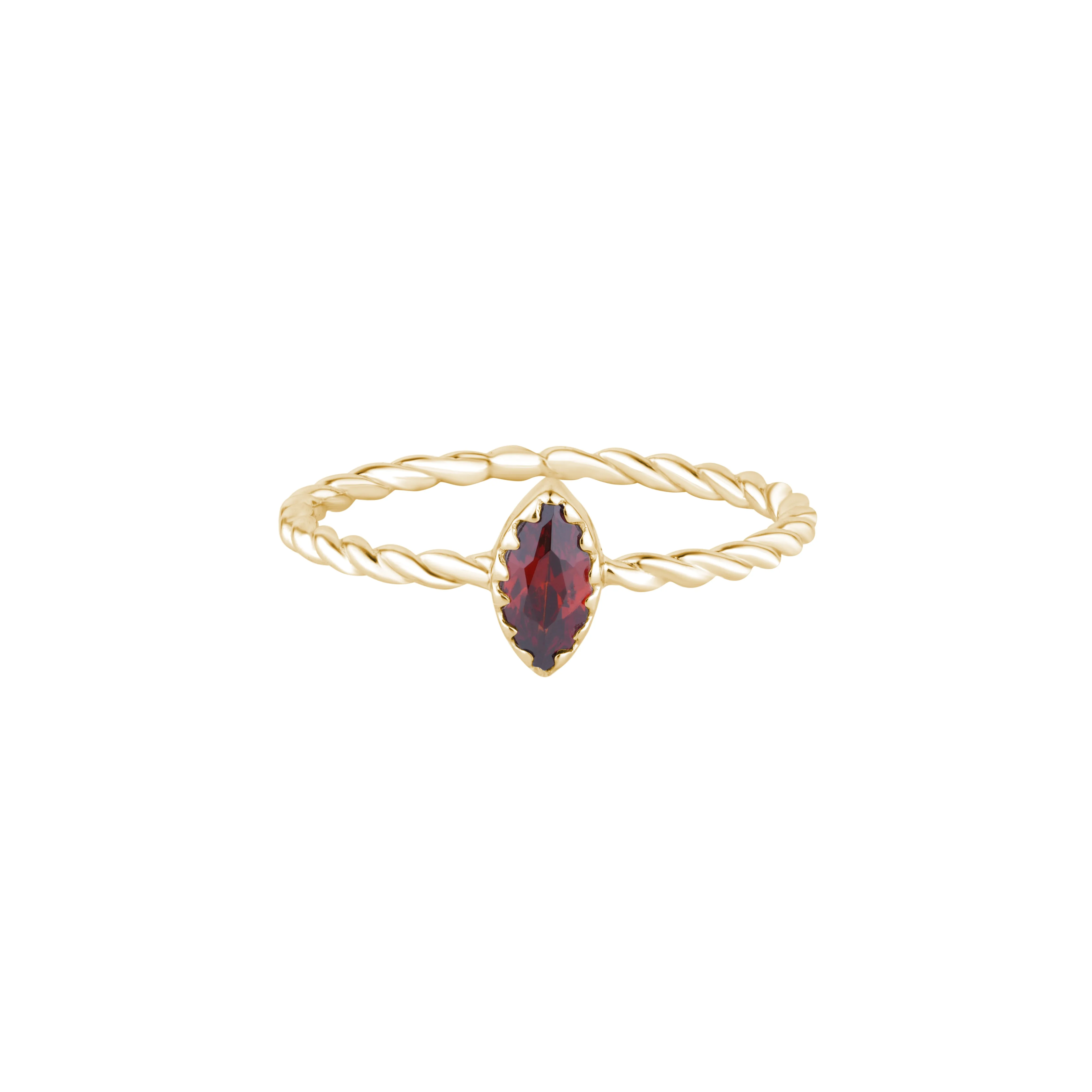 Delicate Marquise Stone Ring