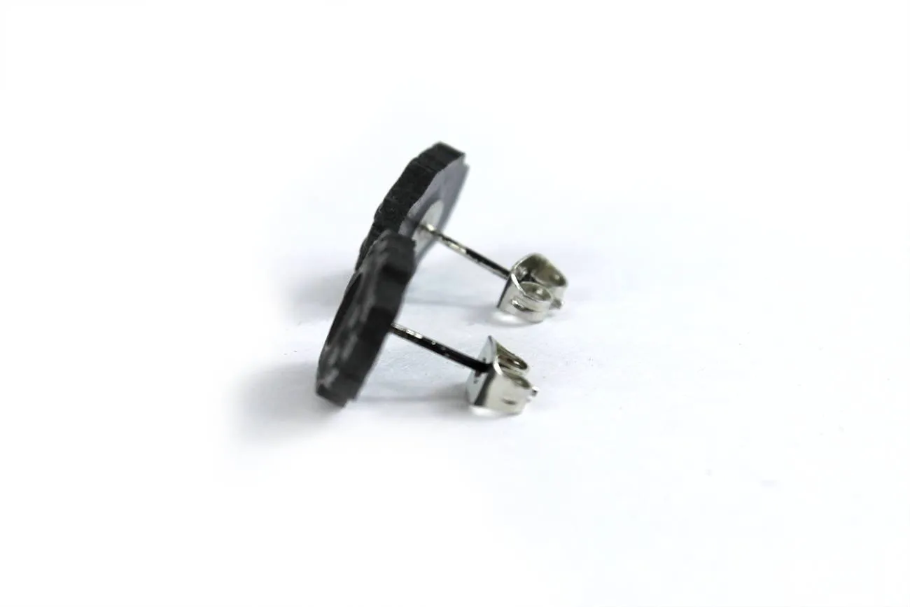 Digivice Stainless Steel Studded Earrings Pair - Digimon Adventure