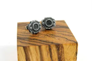 Digivice Stainless Steel Studded Earrings Pair - Digimon Adventure