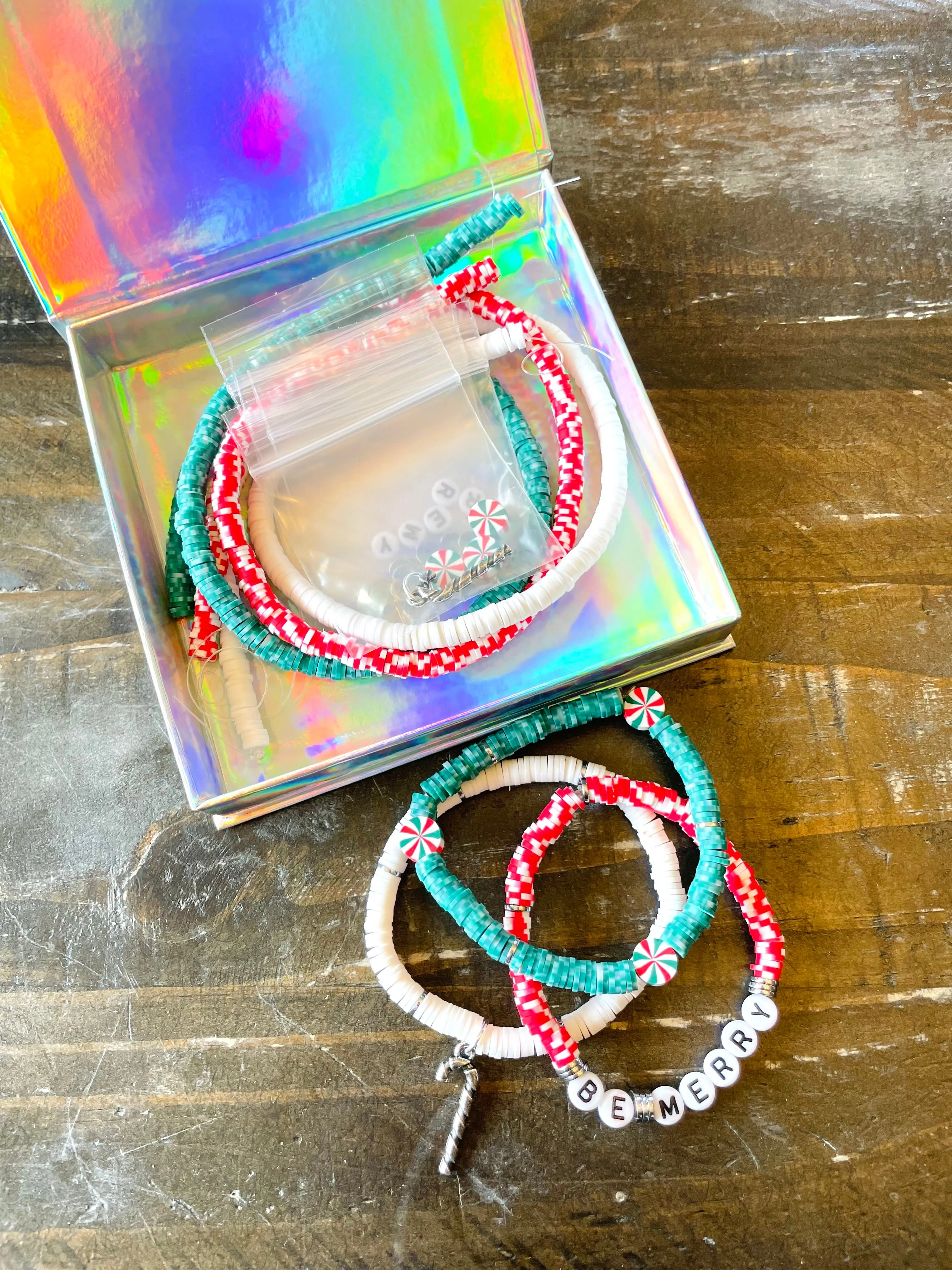 DIY Heishi Bracelet Sets!