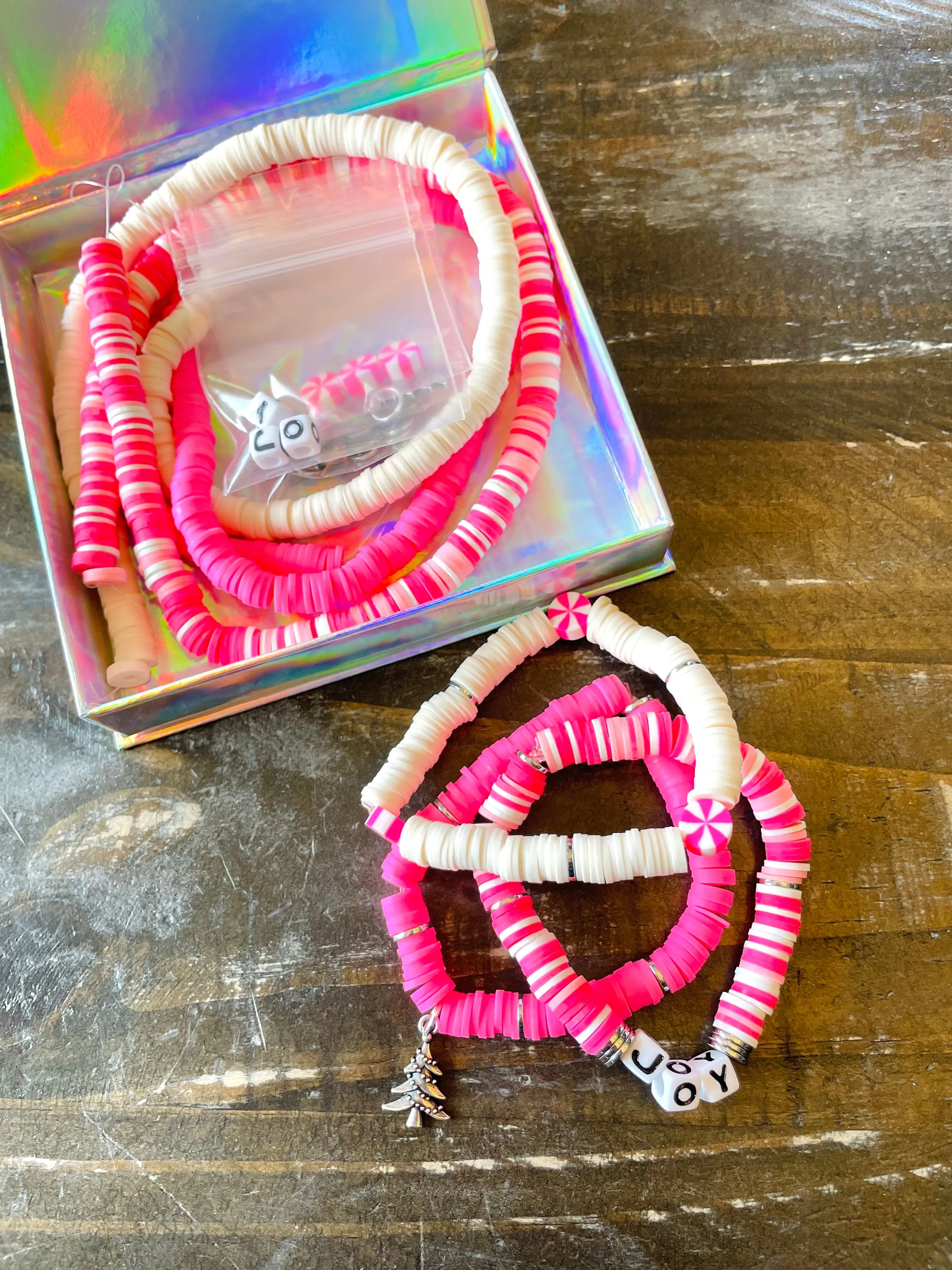 DIY Heishi Bracelet Sets!