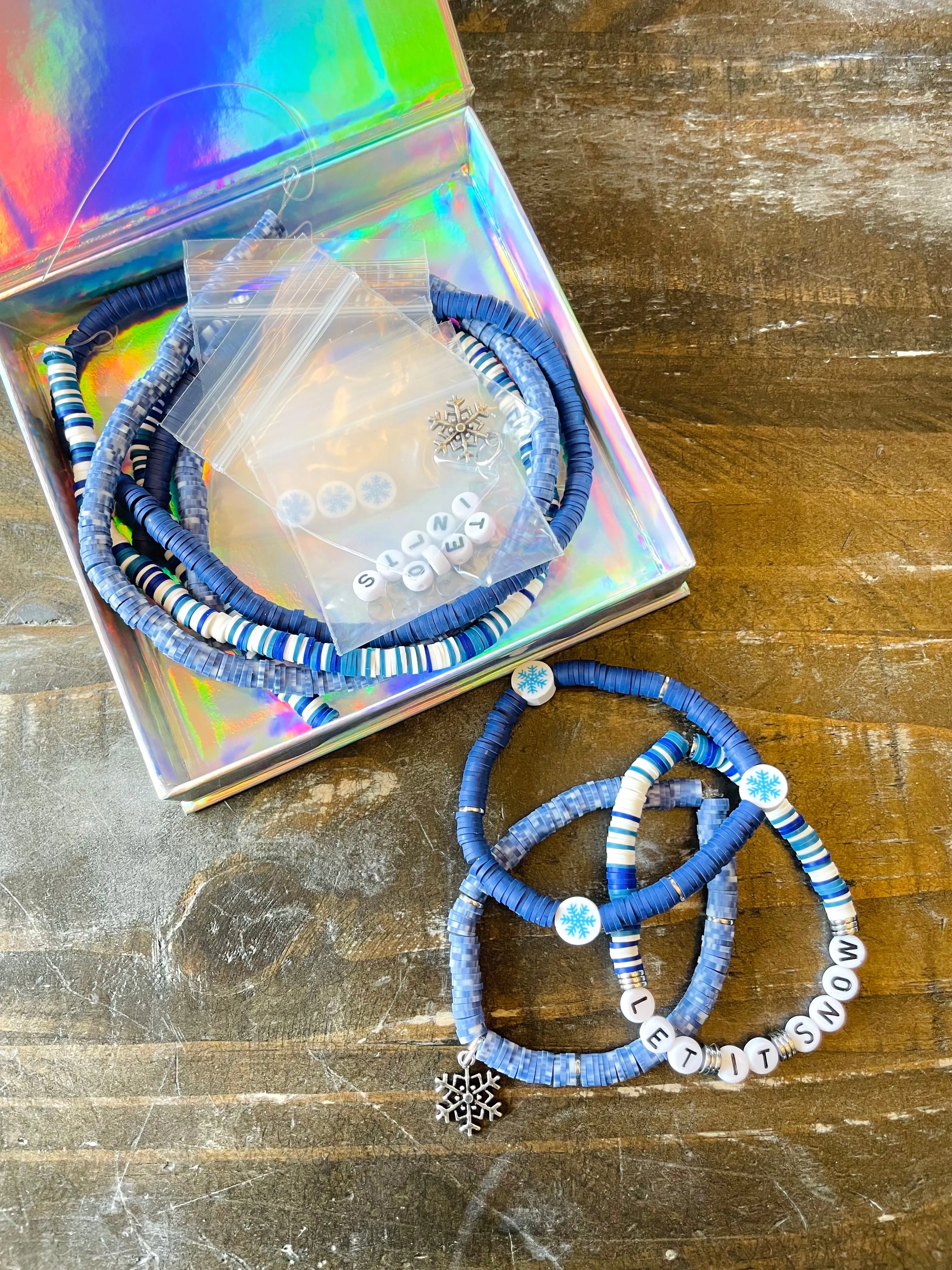 DIY Heishi Bracelet Sets!