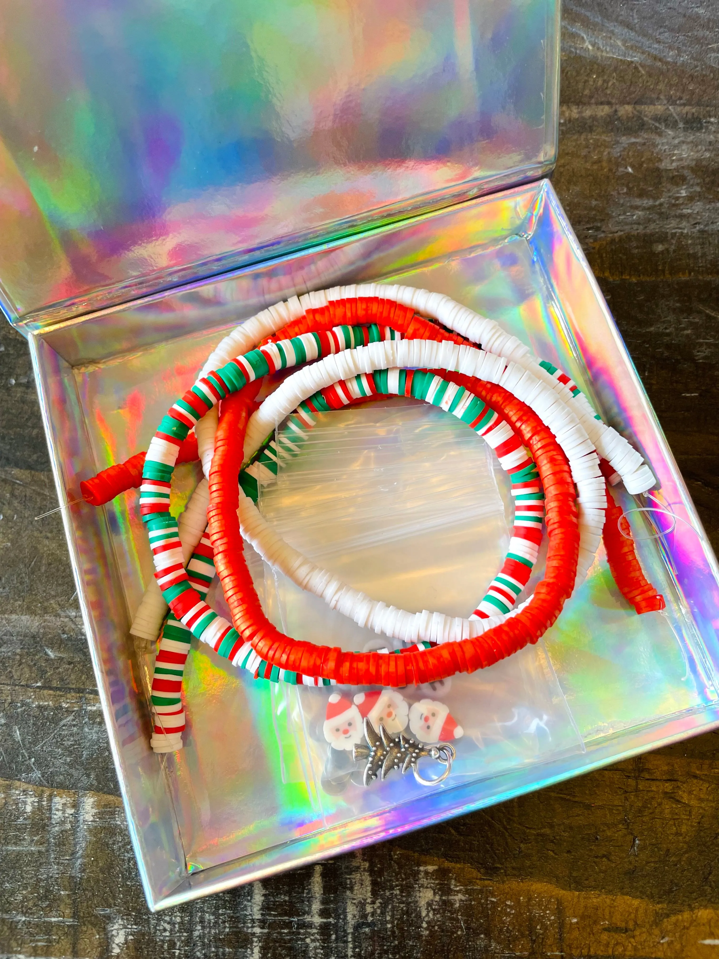DIY Heishi Bracelet Sets!