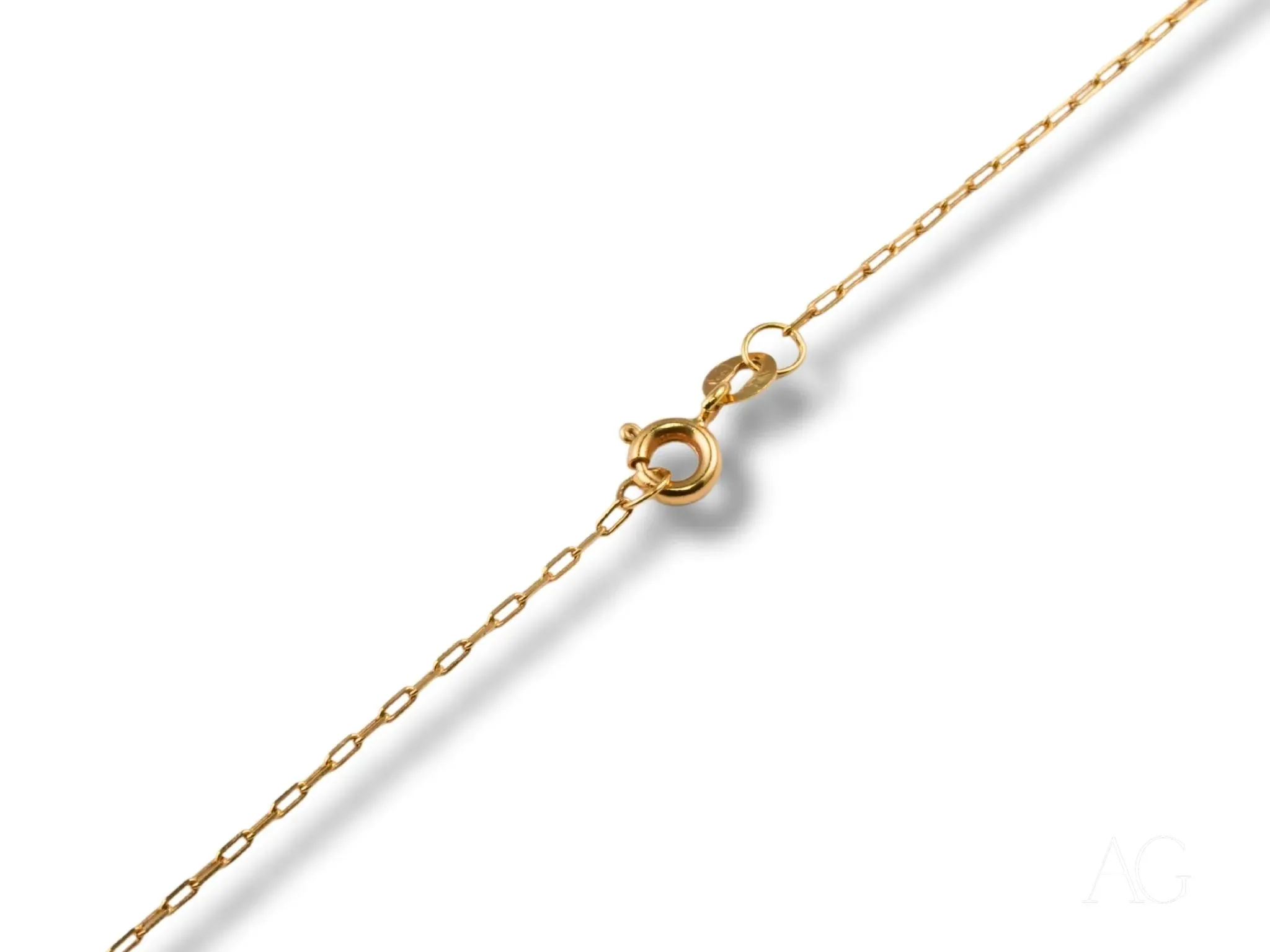 Elegant 18K Gold Beaded Necklace