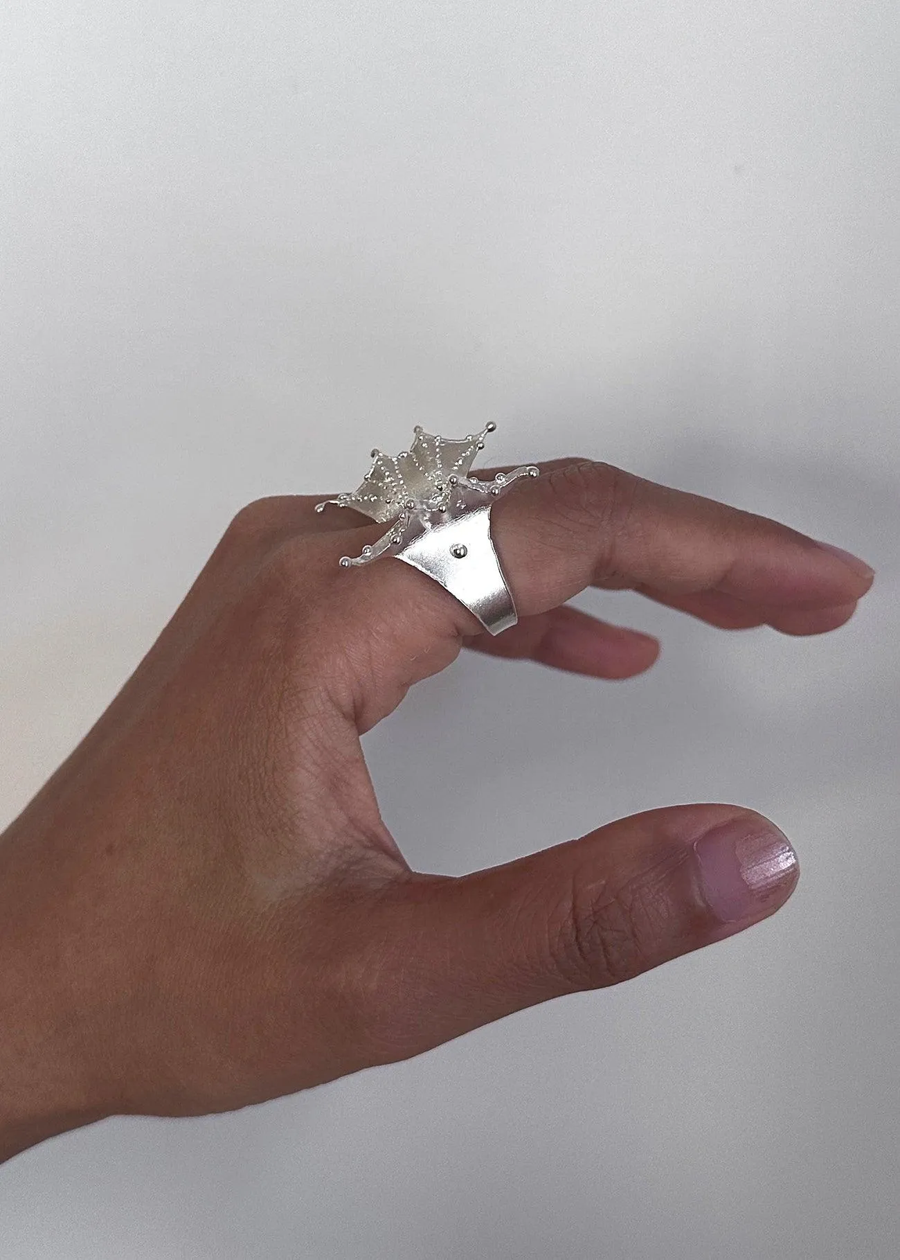 Fairy Wings on Stones 03 Ring