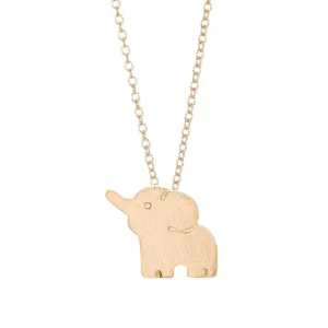 Fashion Lucky Elephant Pendant Necklaces for Women