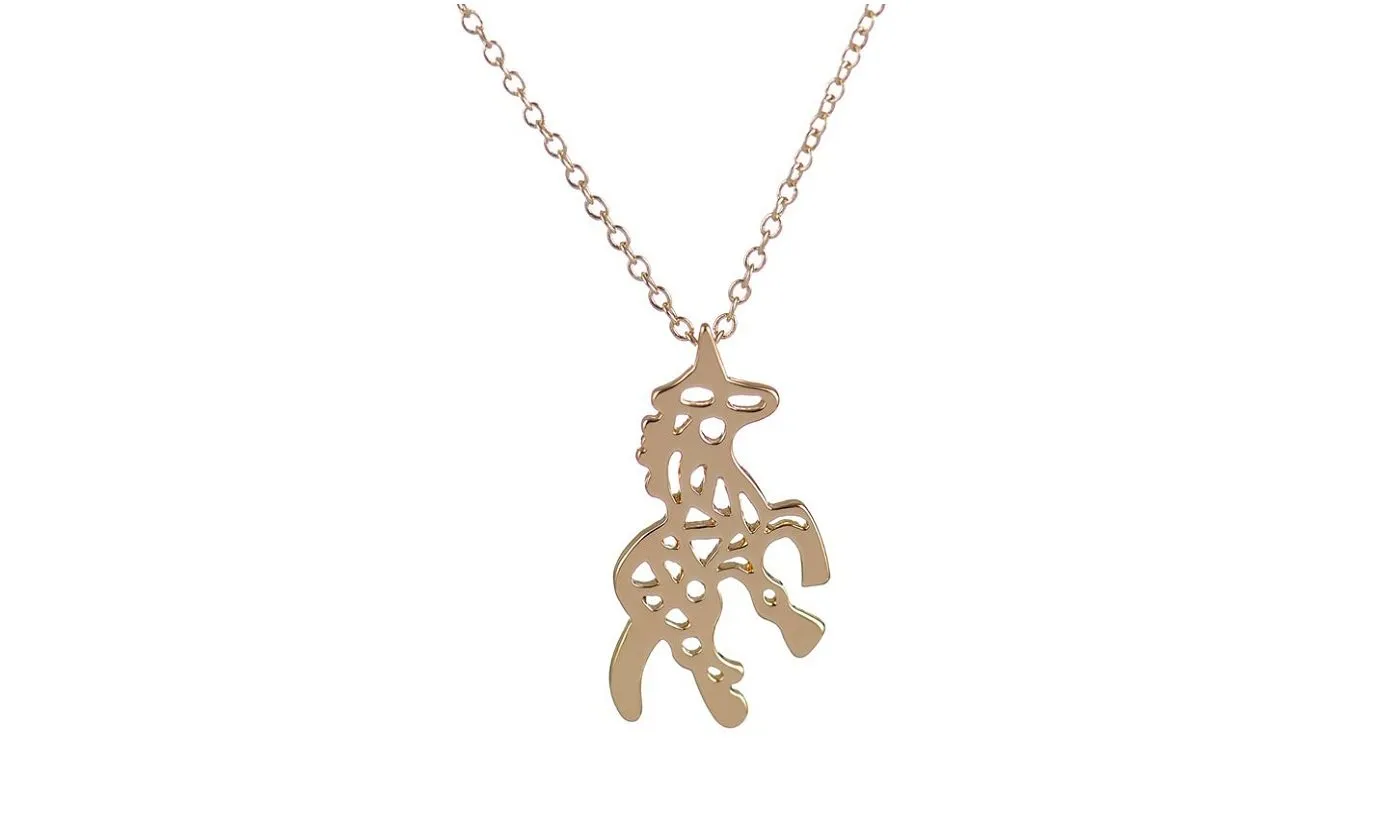 Fashion Unicorn Pendant Necklace for Women