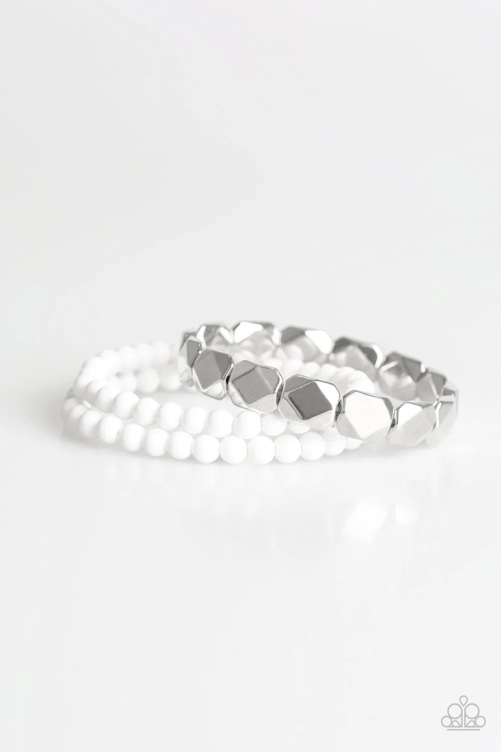 Fiesta Flavor - White Bracelet