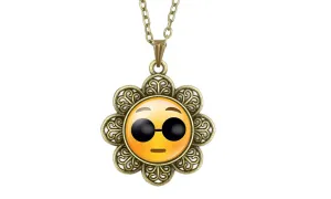 Flower Shape Pendant Necklace For Women