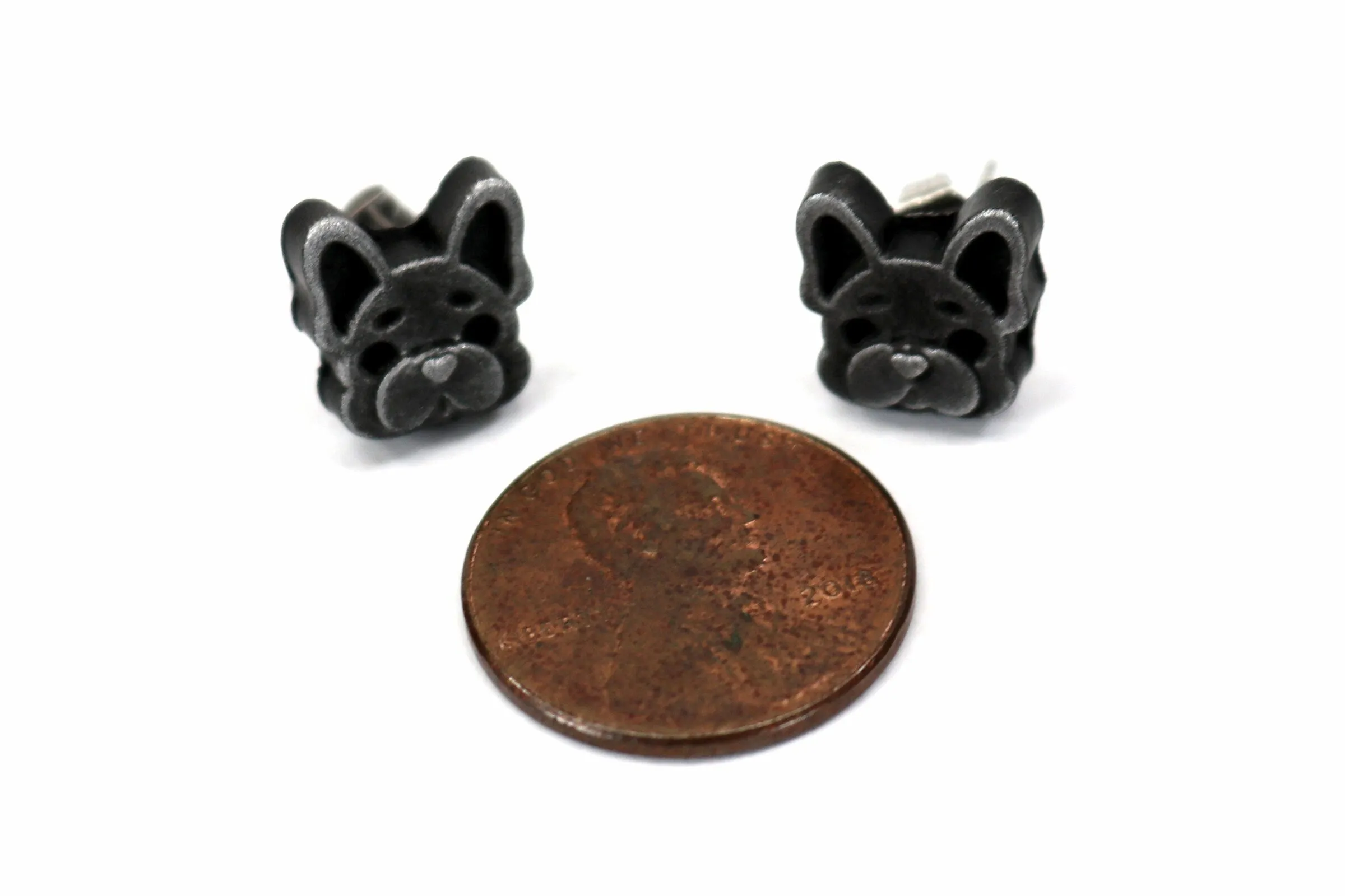 French Bulldog Face Earrings Pair - K9Companions