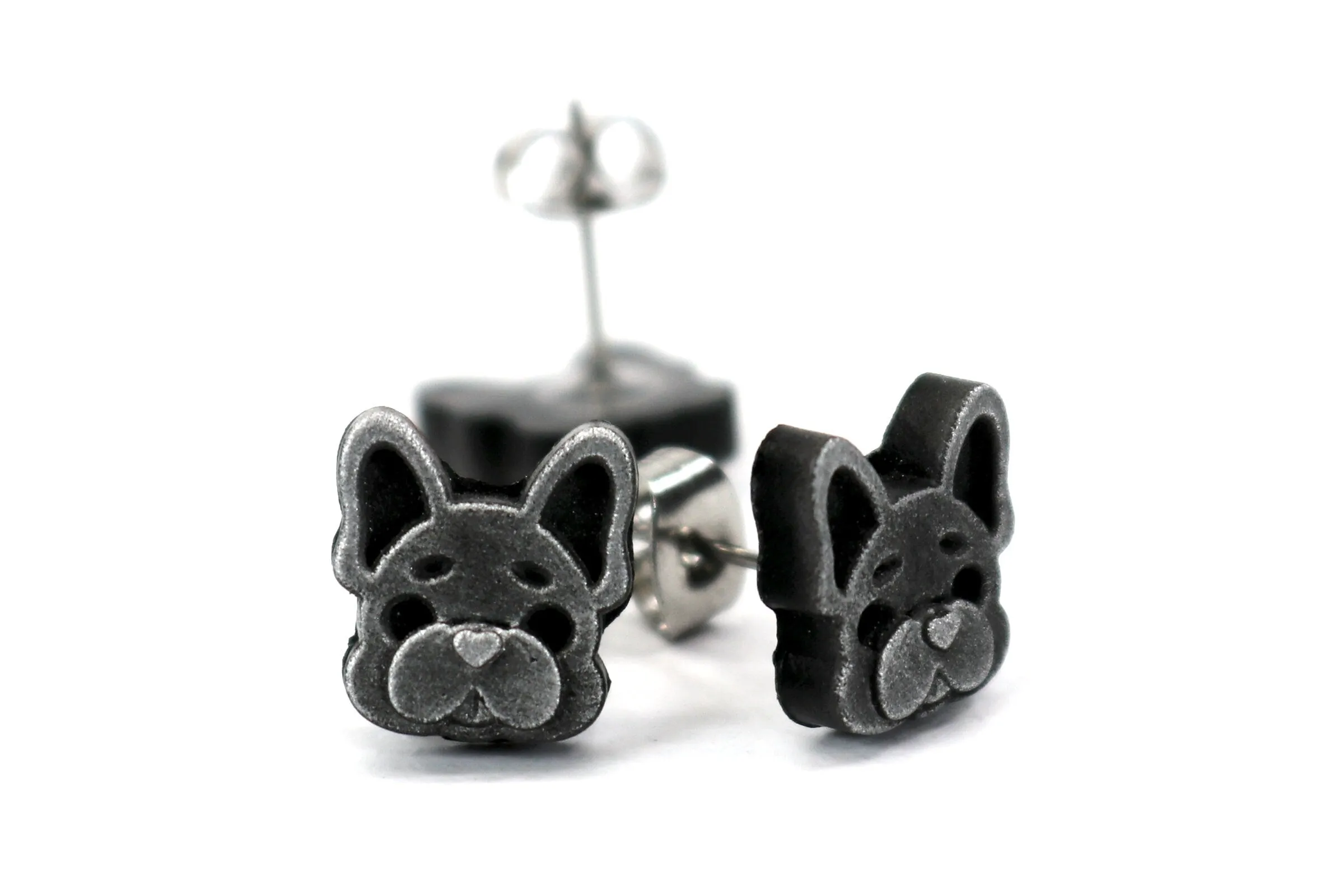 French Bulldog Face Earrings Pair - K9Companions