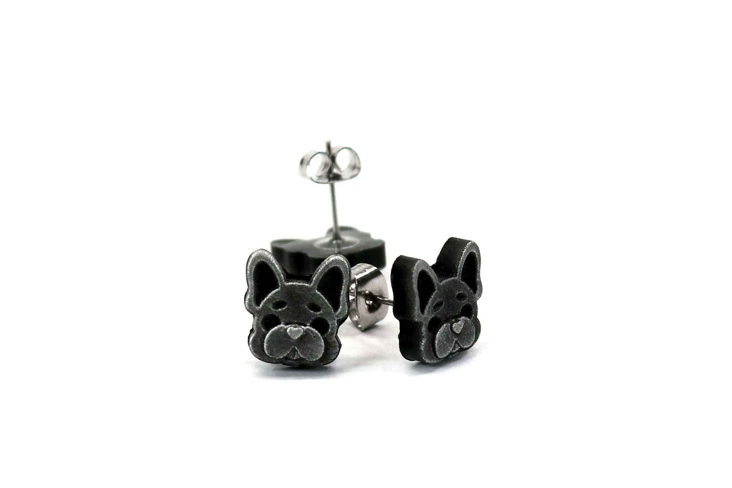French Bulldog Face Earrings Pair - K9Companions
