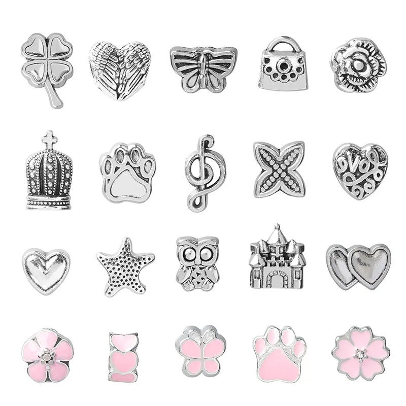 Funny Christmas Gifts for Girls Pink Set DIY Children's Bracelet Handmade Ornament Exquisite Gift Box
