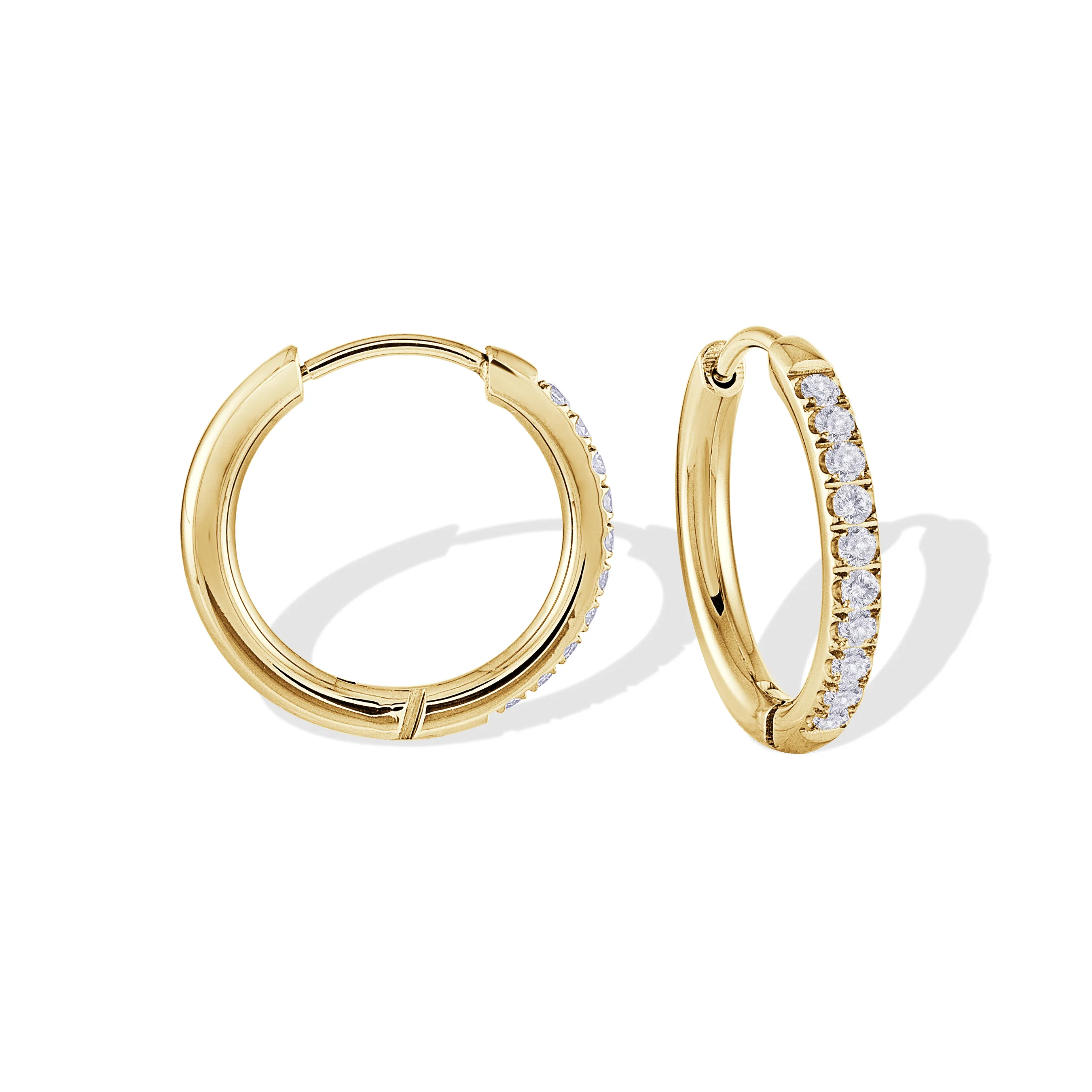Gemstone Hoops 17.5mm