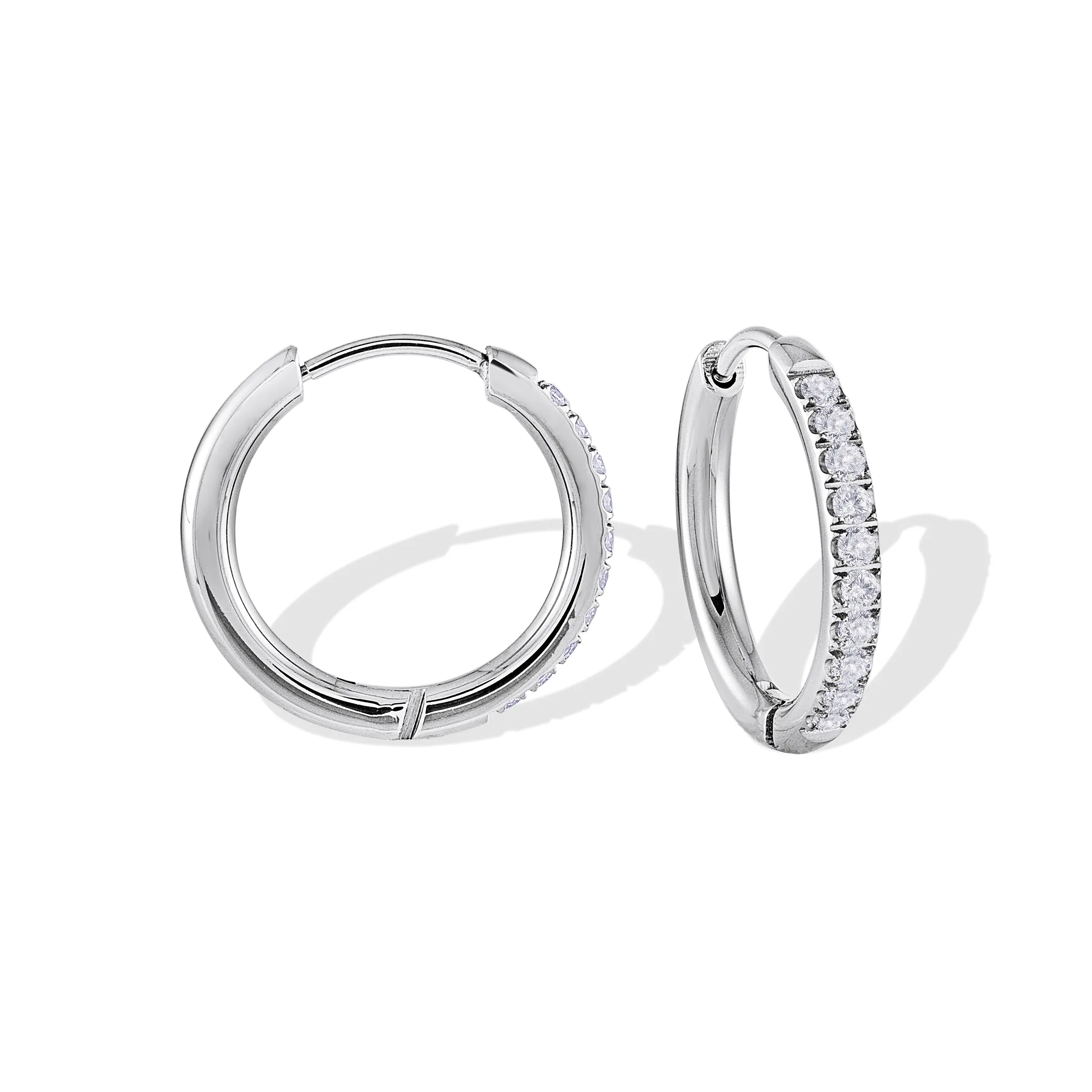 Gemstone Hoops 17.5mm