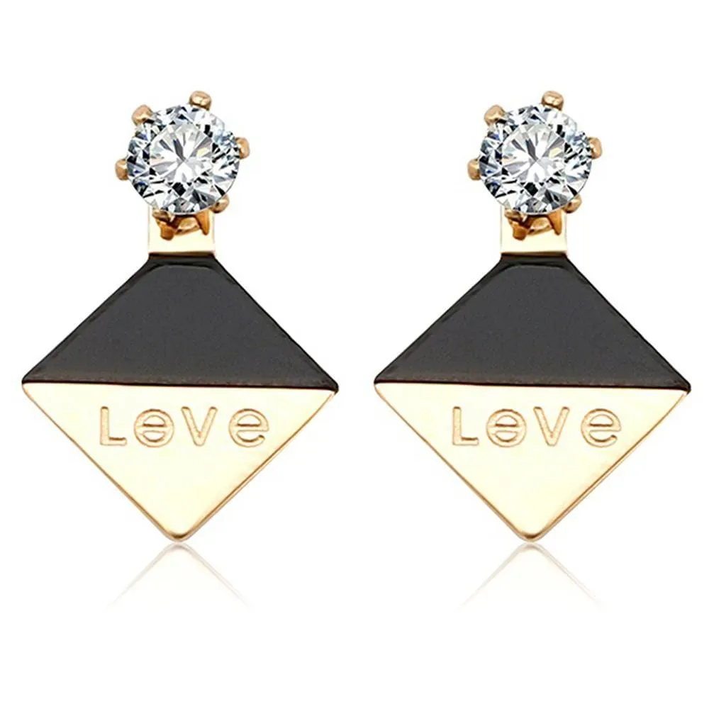 Geo Love Earrings