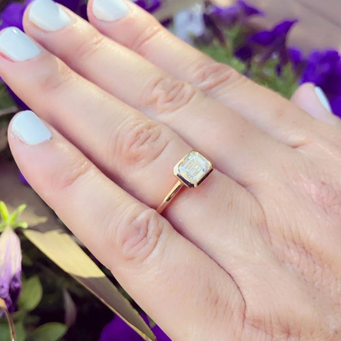 GIA 1.20-cts. I/VS1 Emerald Cut Engagement Ring
