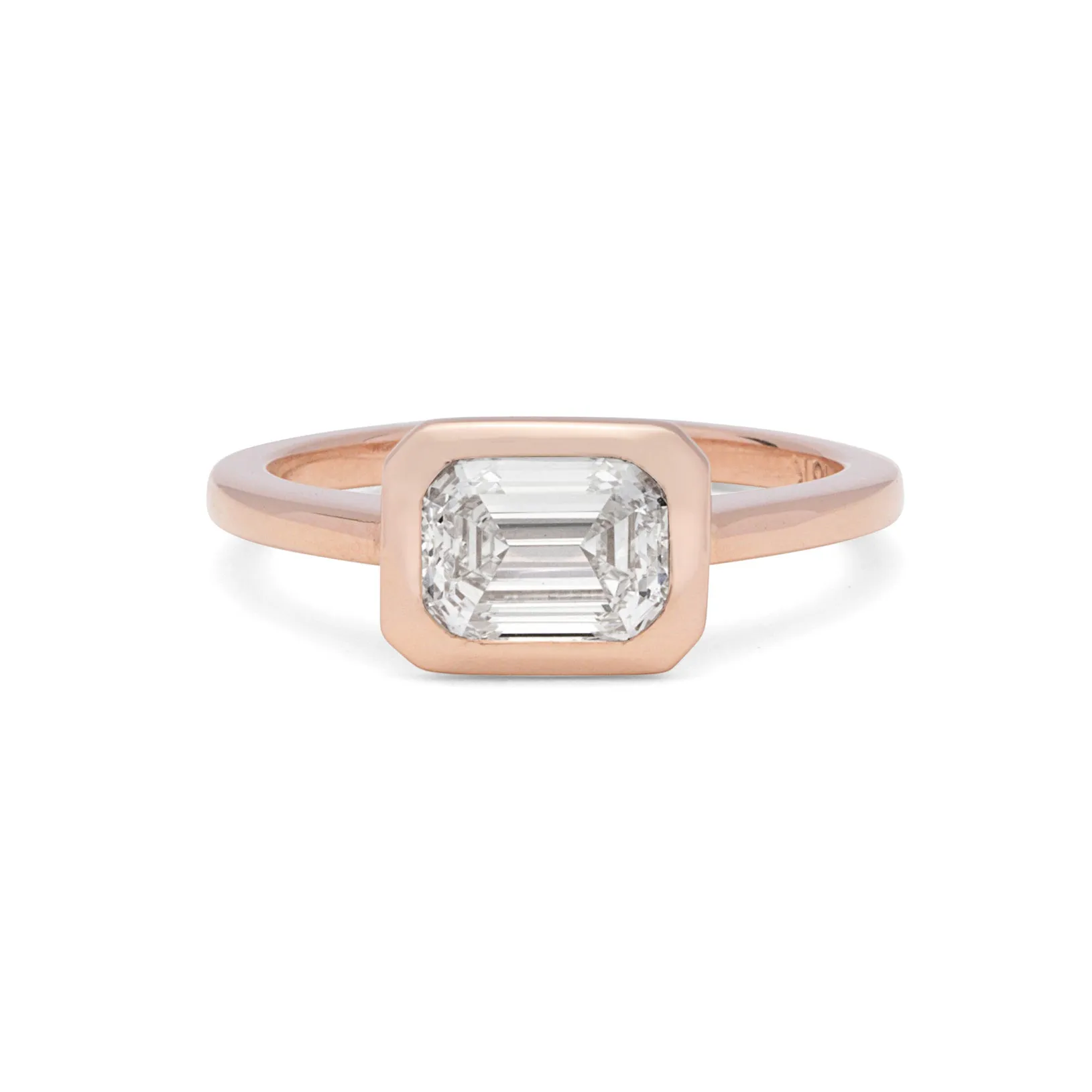 GIA 1.20-cts. I/VS1 Emerald Cut Engagement Ring