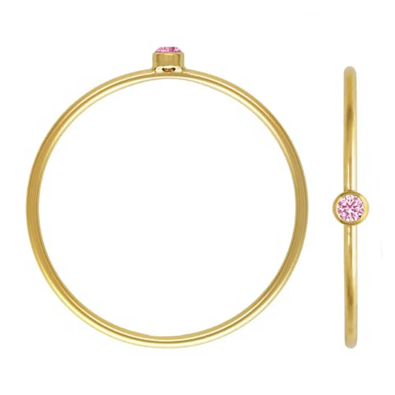 Gold Filled Birthstone Stacking Rings [LAST CHANCE]